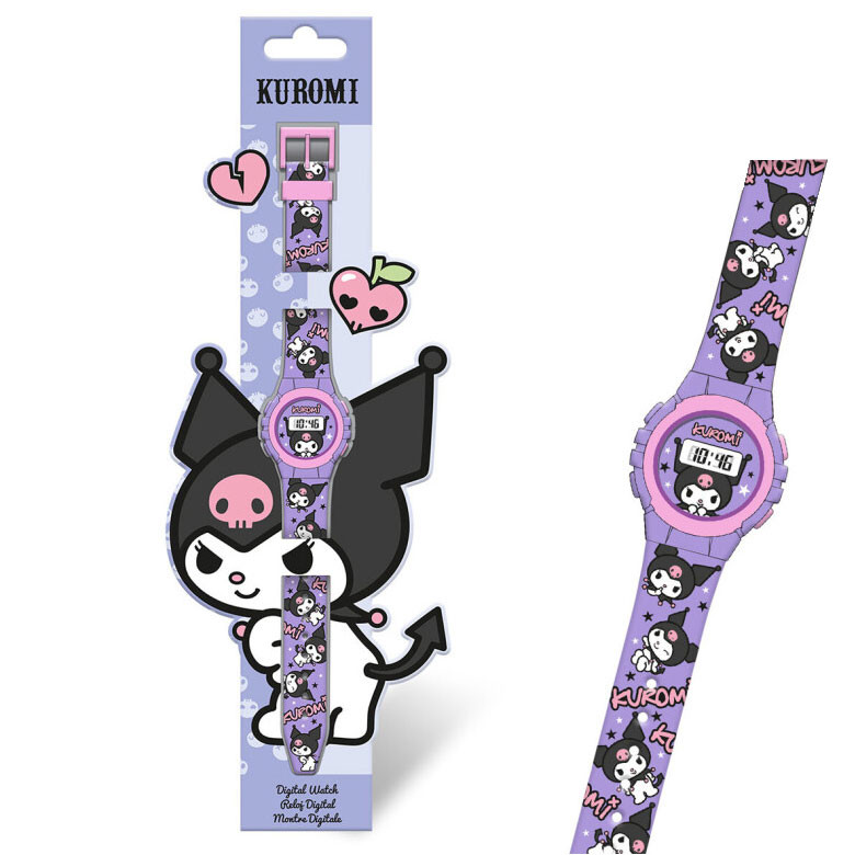 Hello Kitty Kuromi ψηφιακό ρολόι 5882289
