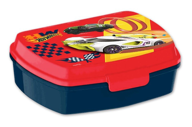 Hot Wheels Παιδικό Φαγητοδοχείο 20×8 cm Χωρίς BPA 5897610