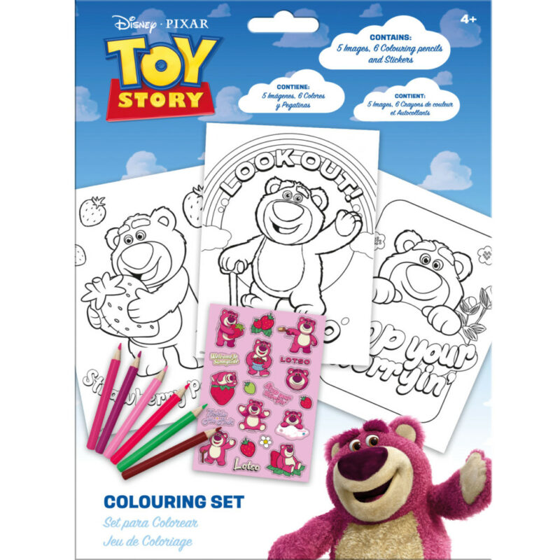 Disney Toy Story Lotso Strawberry Σετ Αυτοκόλλητων 1 Φύλλου 21×28 5894322