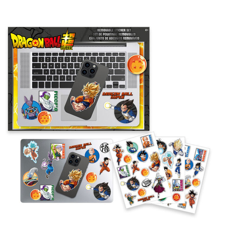 Dragon Ball decorative Σετ Αυτοκόλλητων 3 Φύλλων 22×30 cm 5894350