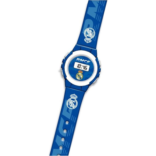 Real Madrid Emblem Blue ψηφιακό ρολόι 5897203