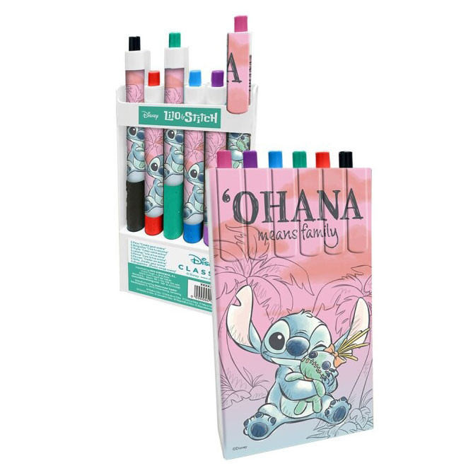 Disney Lilo & Stitch Cheeky colored Σετ Στυλό 7 5896833
