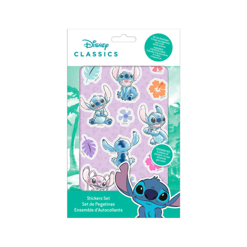 Disney Lilo & Stitch Cheeky Σετ Αυτοκόλλητων 5 Φύλλων 15×25 cm 5896708