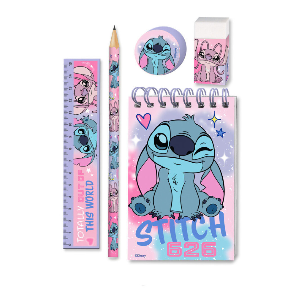 Disney Lilo & Stitch This World Σετ Σχολικών Ειδών 5 Τεμαχίων