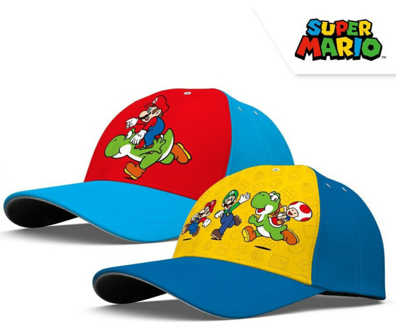 Super Mario Yoshi Παιδικό Καπέλο Τζόκεϊ 52–54 cm 5897145