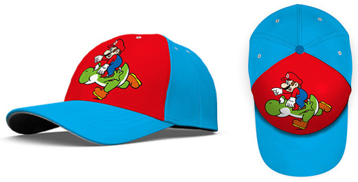 Super Mario Yoshi Παιδικό Καπέλο Τζόκεϊ 52–54 cm 5897147