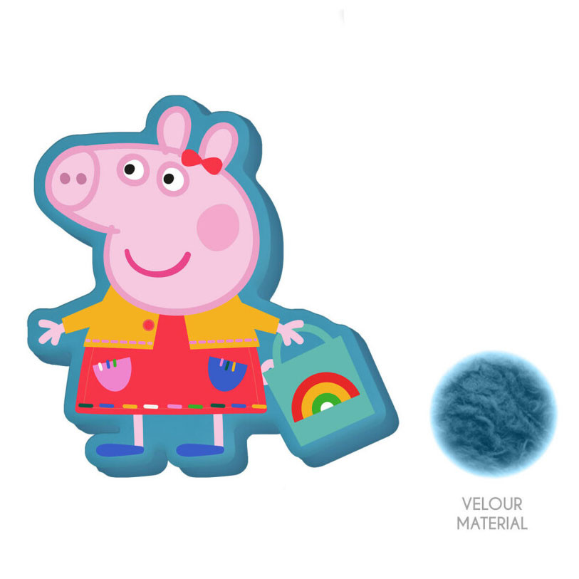 Peppa Pig Shopping Διακοσμητικό μαξιλάρι 35 cm