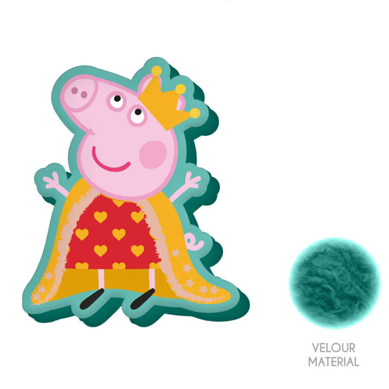 Peppa Pig Queen Διακοσμητικό μαξιλάρι 35 cm 5886824
