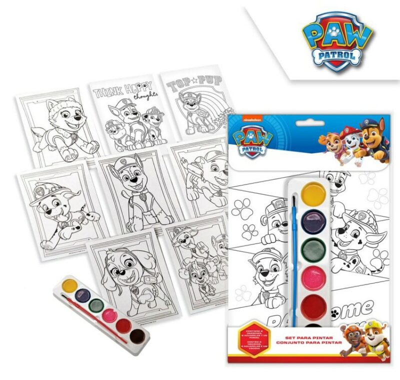 Paw Patrol Ζωγραφικής paint με Σετ 5882976