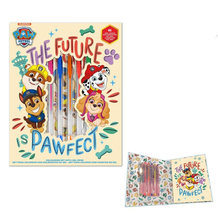 Paw Patrol Future Leader Παιδικό Σημειωματάριο με 6 Στυλό Gel 18 5882945