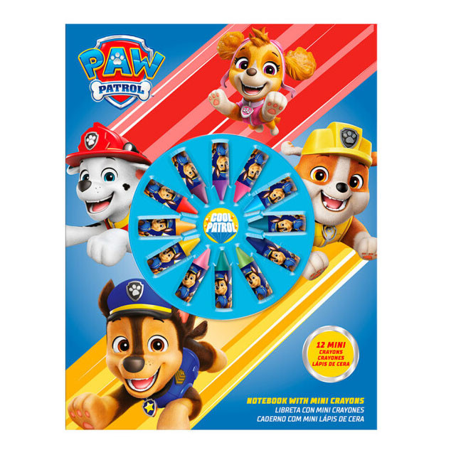 Paw Patrol Duty Calls Παιδικό Σημειωματάριο A4 με 12 Κηρομπογιές 21 5882903
