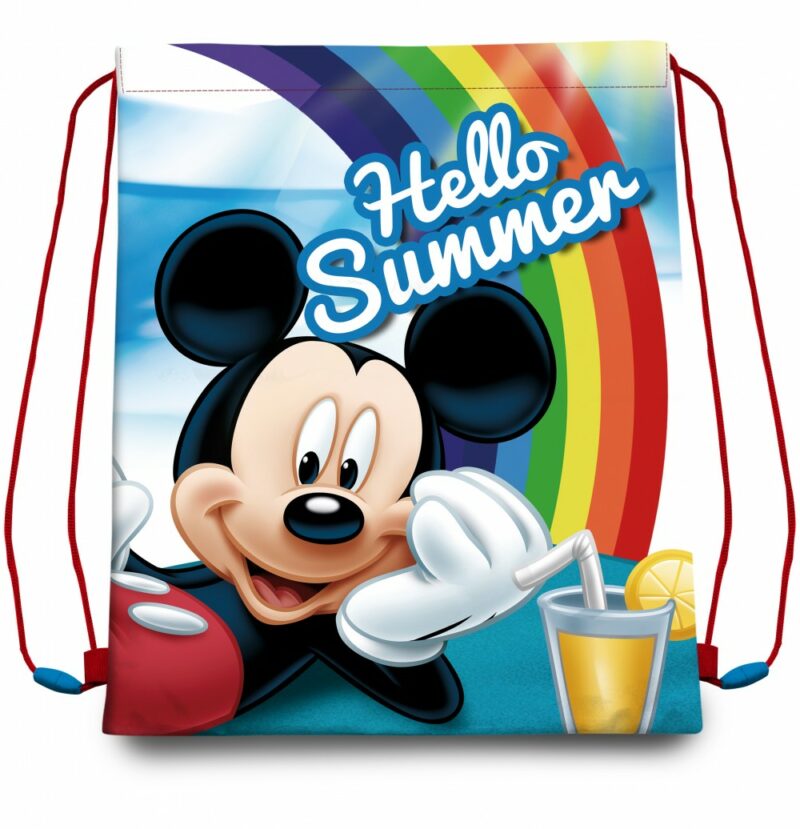 Disney Mickey Summer Παιδική Αθλητική Τσάντα Γυμναστηρίου 40×30 cm 5895415