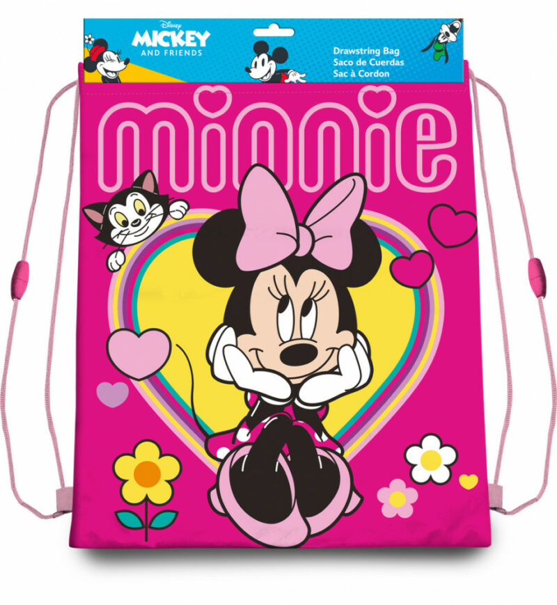 Disney Minnie Παιδική Αθλητική Τσάντα Γυμναστηρίου 40×30 cm 5895417