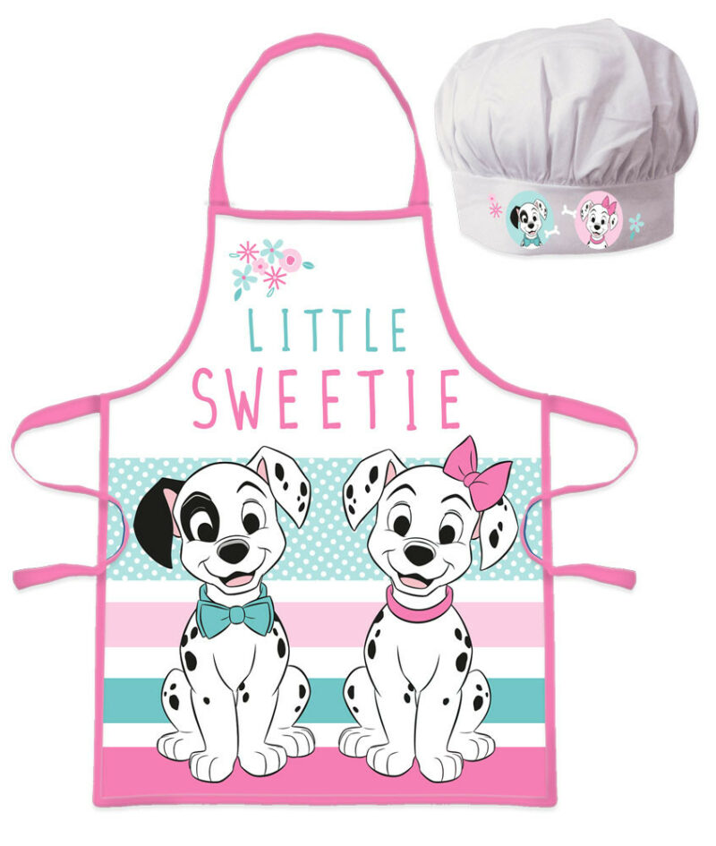 Disney 101 Dalmatians Little Sweetie Παιδικό Σετ Ποδιάς Μαγειρικής 2 Τεμαχίων Μεγέθη 3 έως 8 ετών 5897720