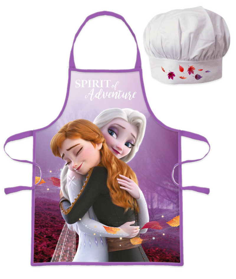Disney Frozen Hug Παιδικό Σετ Ποδιάς Μαγειρικής 2 Τεμαχίων Μεγέθη 3 έως 8 ετών 5897732