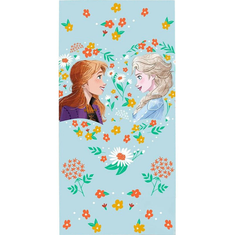 Disney Frozen Flower Πετσέτα Μπάνιου & Θαλάσσης 100% Βαμβάκι 70×140 cm 5879855