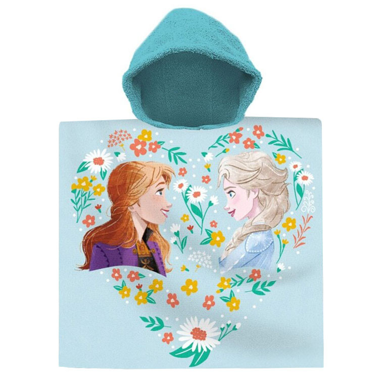 Disney Frozen Flower Πετσέτα θαλάσσης πόντσο 60×120 cm 5873722