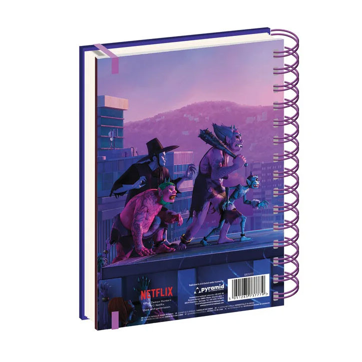 K-pop Demon Hunters World Tour Τετράδιο Σπιράλ με Γραμμές A5 5926462