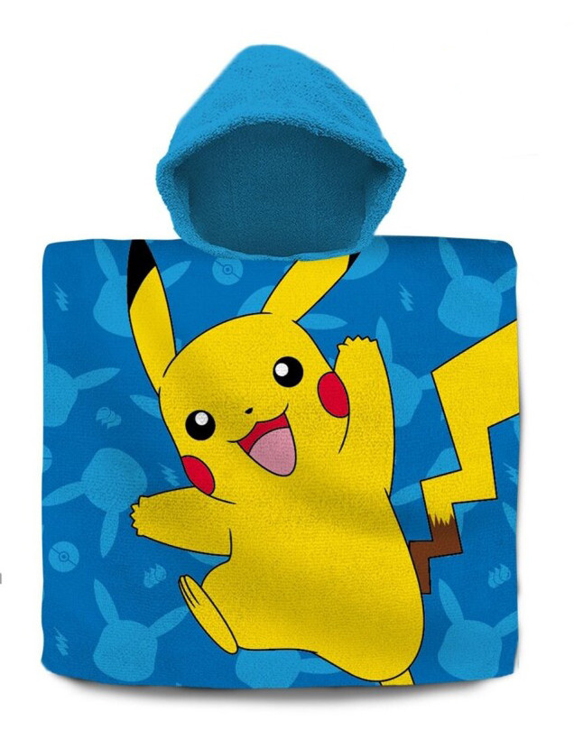 Pokémon Blue Πετσέτα θαλάσσης πόντσο 60×120 cm 5873770