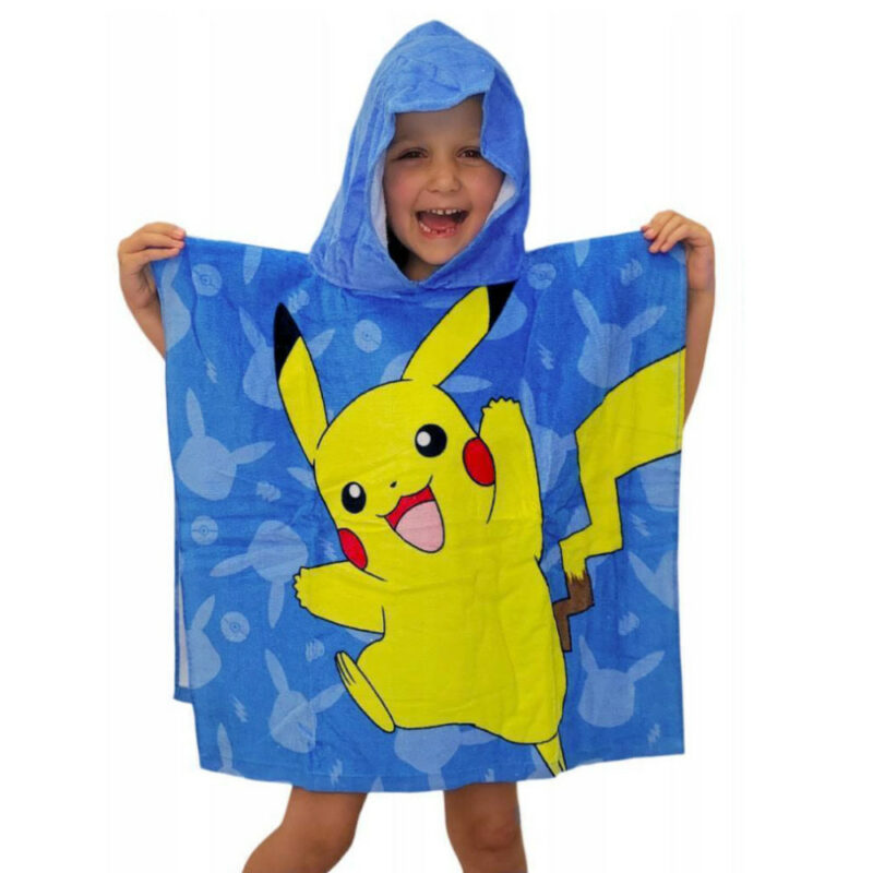 Pokémon Blue Πετσέτα θαλάσσης πόντσο 60×120 cm 5873771