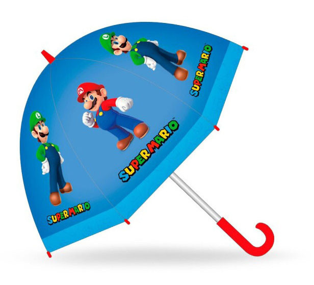 Super Mario Νίκη Παιδική Ομπρέλα Διαμέτρου 70 cm 5894162