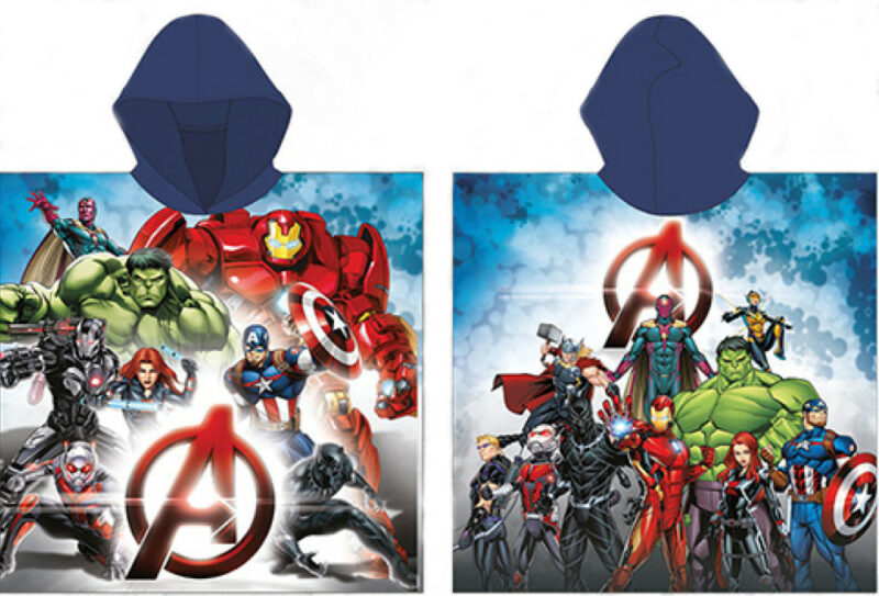 Avengers Heroes Πετσέτα θαλάσσης πόντσο 55×110 cm (Fast Dry) 5898918
