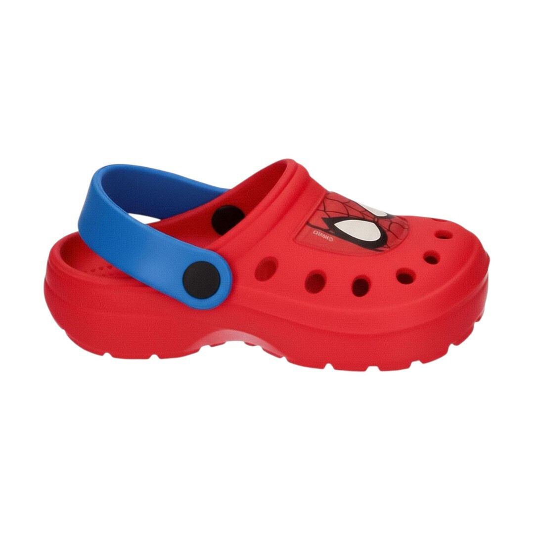 Spiderman Eyes Παιδικά Σαμπό Clog Κόκκινα Κόκκινο