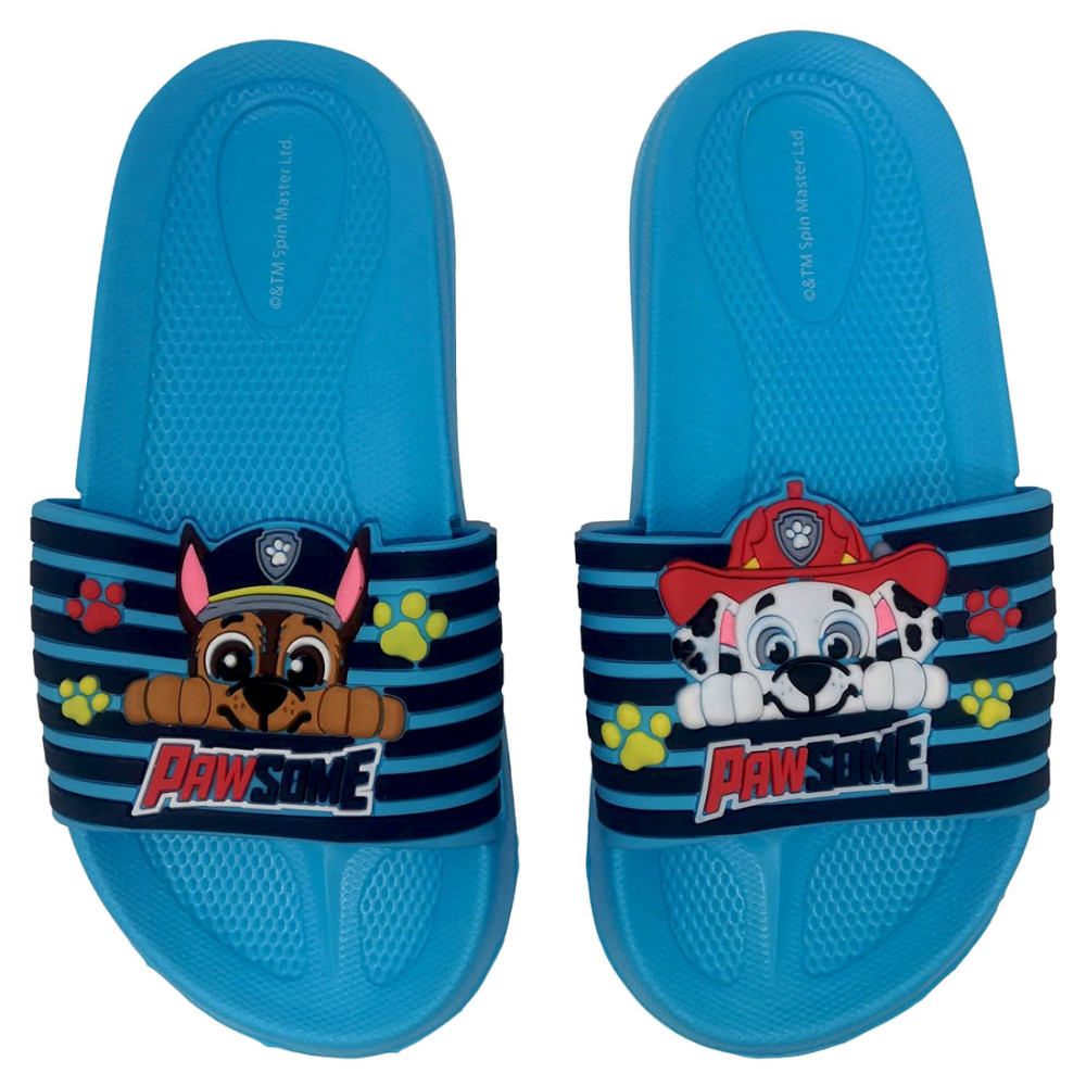 Paw Patrol Παιδικές Σαγιονάρες Καλοκαιρινές Μπλε Μπλε