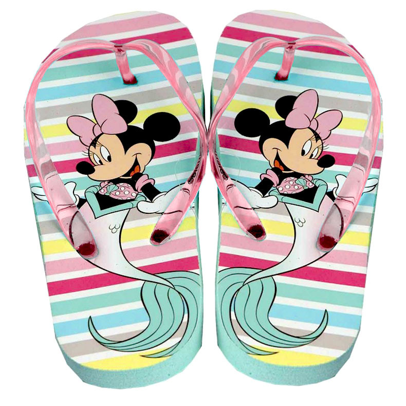 Disney Minnie Παιδικές Σαγιονάρες Flip-Flop Ροζ