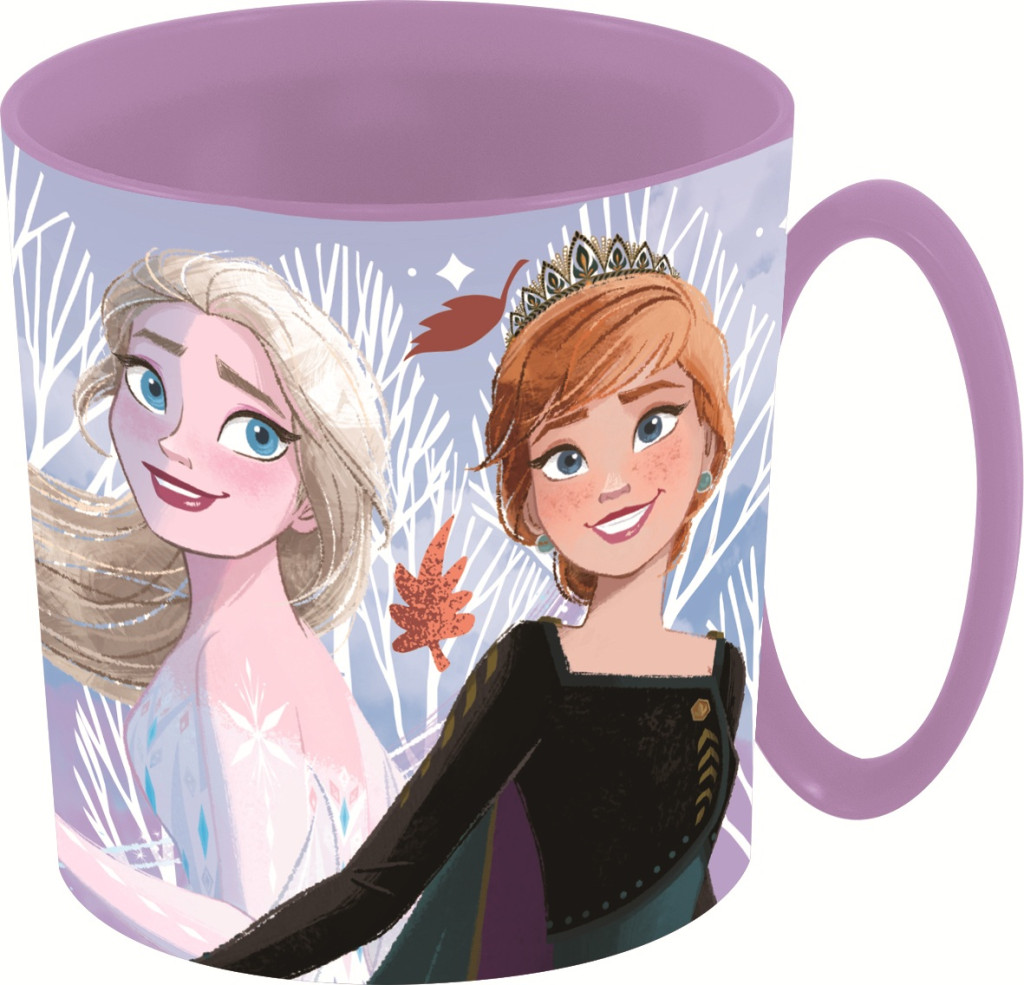 Disney Frozen Autumn leaves Παιδική πλαστική κούπα για μικροκύματα 390 ml