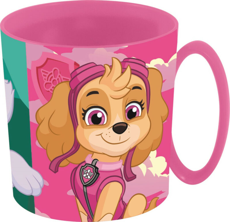 Paw Patrol Superpowers Superpower Παιδική πλαστική κούπα για μικροκύματα 390 ml 5896198
