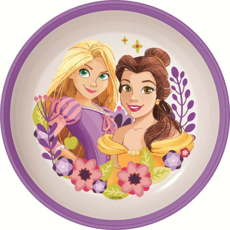 Disney Princess Courageous Heart αντιολισθητικό Παιδικό πλαστικό βαθύ πιάτο για μικροκύματα 5895946