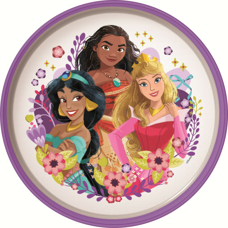 Disney Princess Courageous Heart αντιολισθητικό Πλαστικό πιάτο φαγητού για φούρνο μικροκυμάτων 5895944