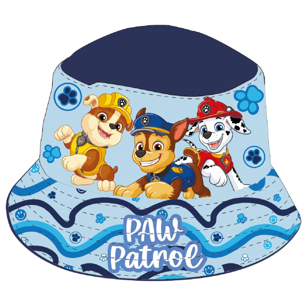Paw Patrol Boys Παιδικό Καπέλο Bucket Υφασμάτινο Γαλάζιο