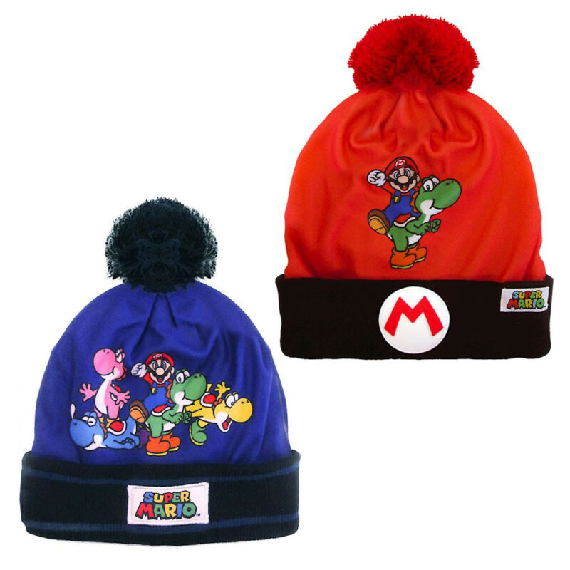 Super Mario Dinosaurs παιδικό σκουφάκι 52-54 cm 5898628