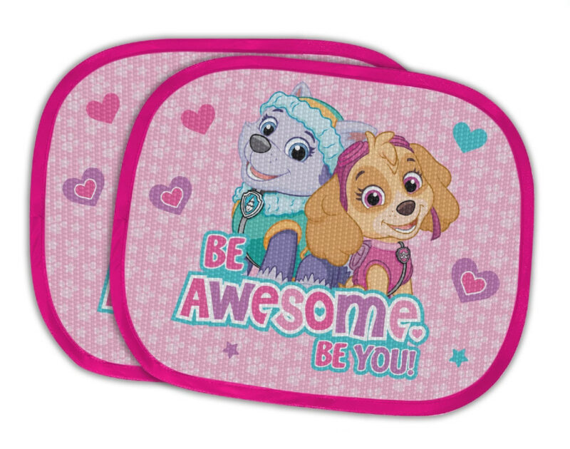 Paw Patrol Awesome Σετ 2 Ηλιοπροστασιών Παραθύρου 5891995