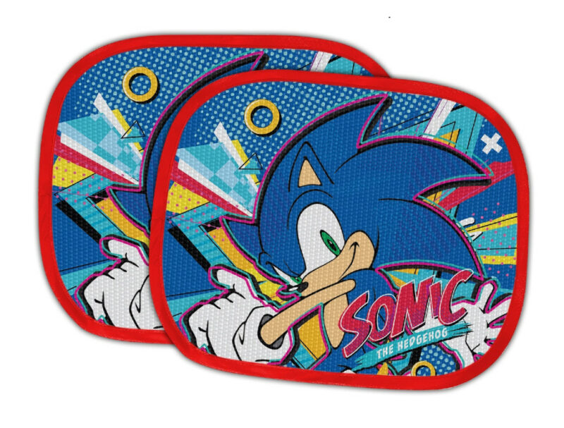 Sonic the Hedgehog Turbo 2 Τεμαχίων Ηλιοπροστασία Παραθύρου 5891998