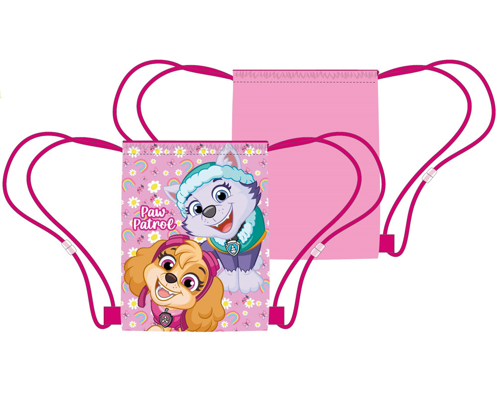 Paw Patrol Daisy Παιδικό Αθλητικό Σακίδιο Πλάτης με Κορδόνια 40×35 cm