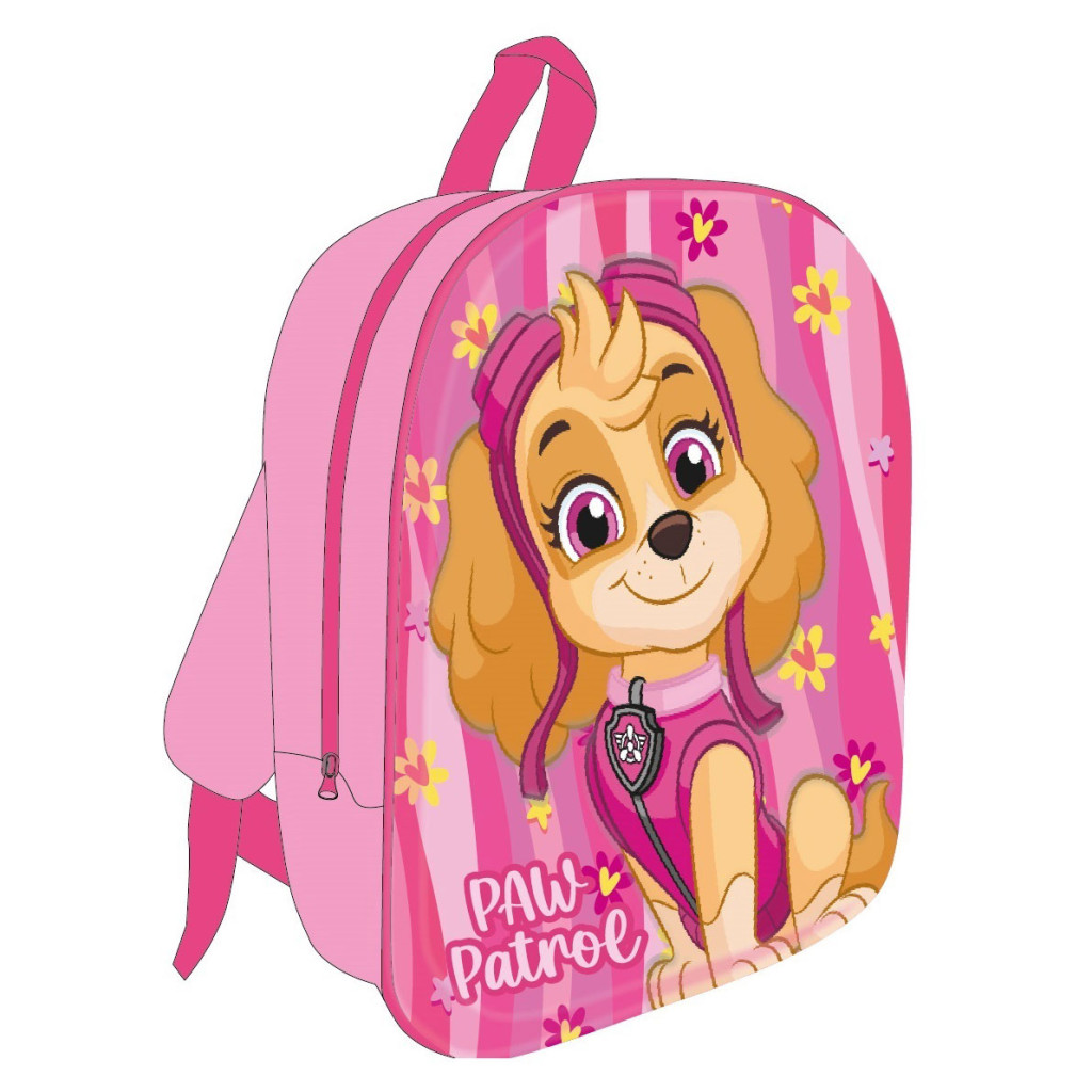 Paw Patrol Skye 3D Παιδικό Σακίδιο Πλάτης 30×26×10 cm