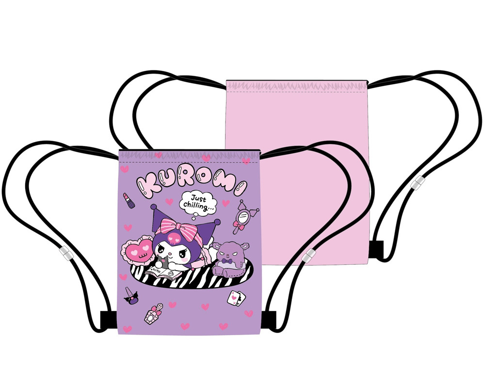 Hello Kitty Kuromi Παιδική Αθλητική Τσάντα Γυμναστηρίου 40×35 cm