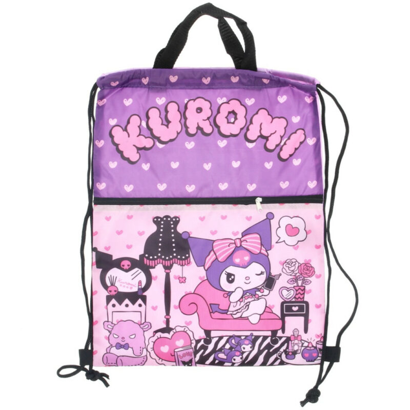 Hello Kitty Kuromi Deluxe Παιδική Αθλητική Τσάντα Γυμναστηρίου 45×34 5895444