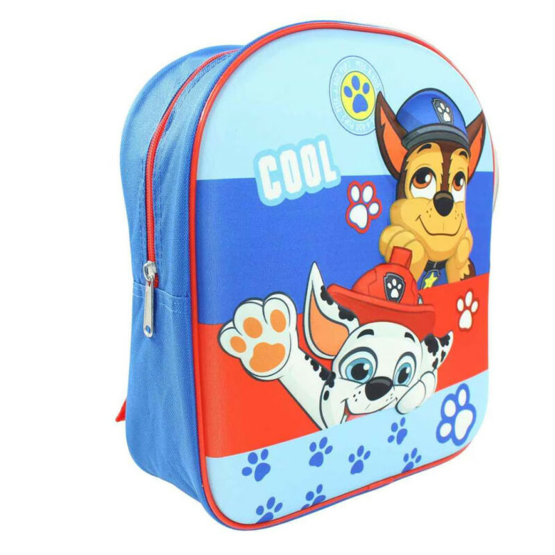 Paw Patrol Cool Boys 3D Παιδικό Σακίδιο Πλάτης με 1 Θήκη 30×26×10 cm 5894552