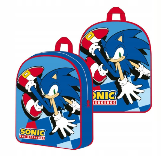 Sonic the Hedgehog Speed Zone Παιδικό Σακίδιο Πλάτης 30×26×10 cm 5905474