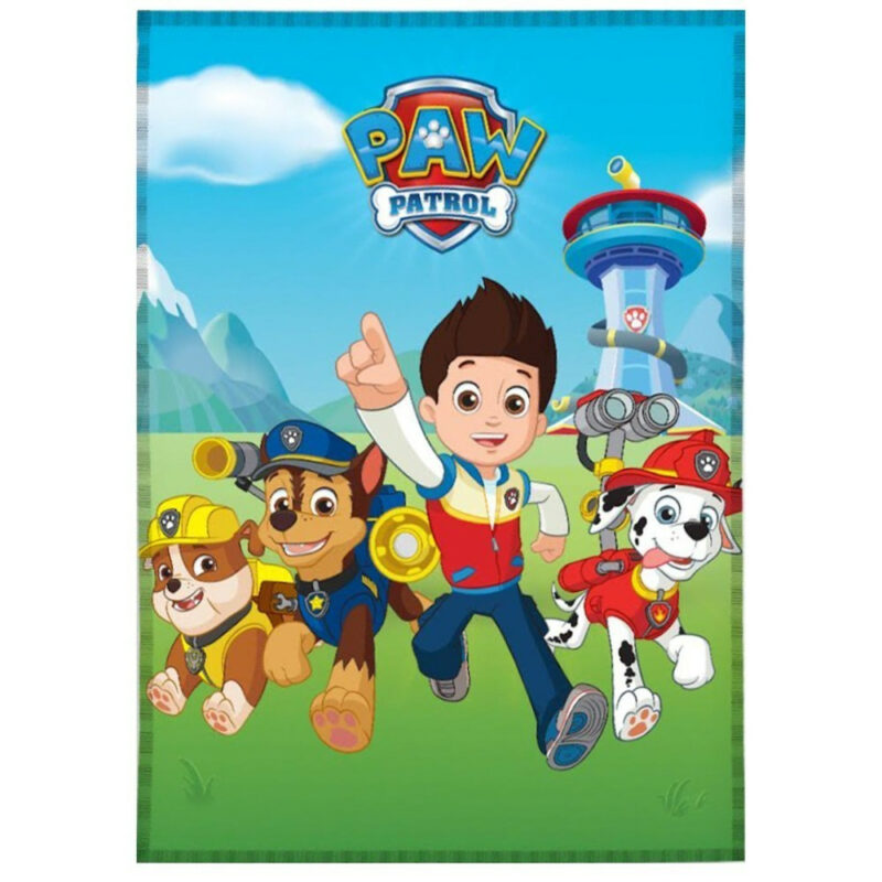 Paw Patrol Ready polar fleece blanket 100x140cm 6068894
