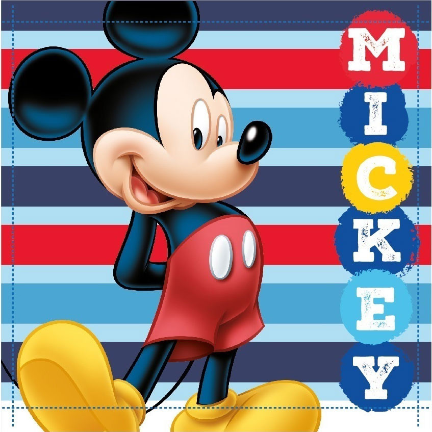Disney Mickey Σετ Παιδική Πετσέτα Χεριών - Προσώπου