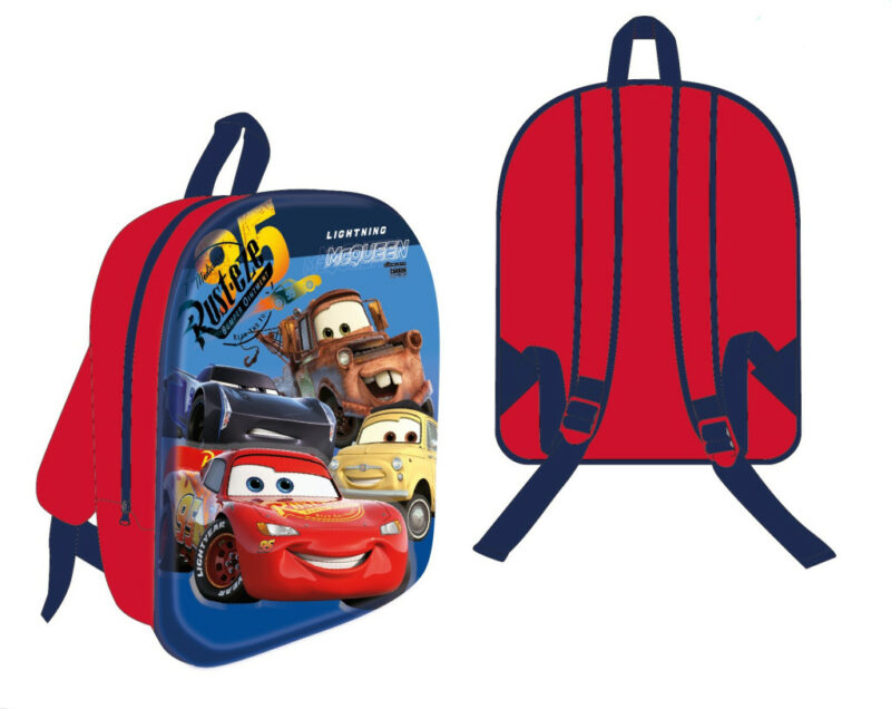 Disney Cars Rust-eze 3D Παιδικό Σακίδιο Πλάτης με 1 Θήκη 30×26×10 cm 5905383