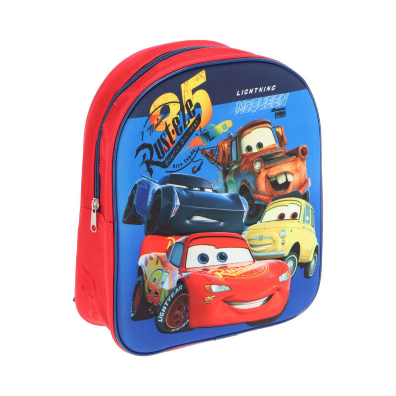 Disney Cars Rust-eze 3D Παιδικό Σακίδιο Πλάτης με 1 Θήκη 30×26×10 cm 5905384