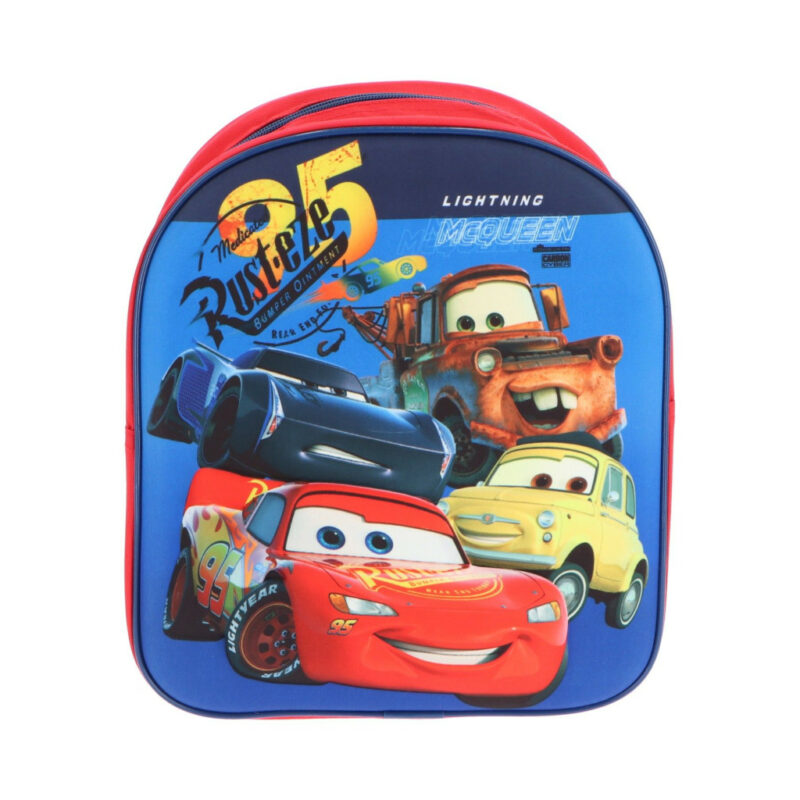 Disney Cars Rust-eze 3D Παιδικό Σακίδιο Πλάτης με 1 Θήκη 30×26×10 cm 5905386