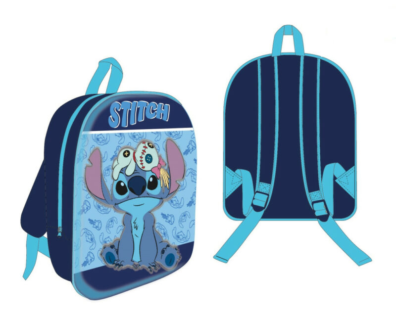Disney Lilo & Stitch Mischief 3D Παιδικό Σακίδιο Πλάτης 30×26×10 cm 5898069