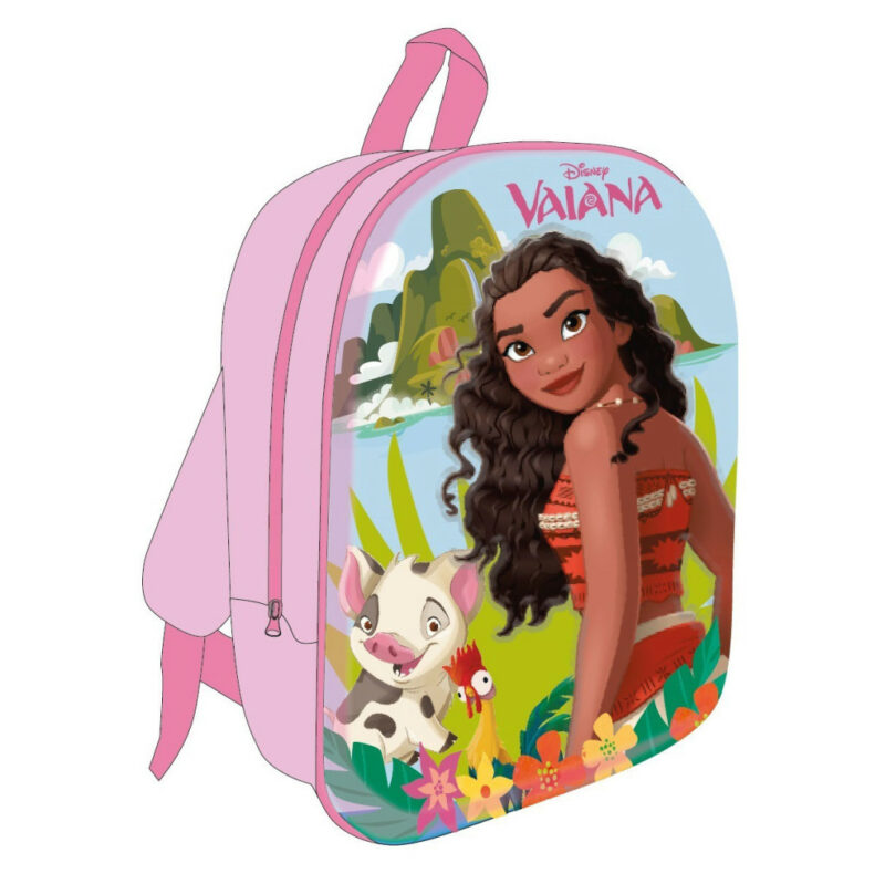 Disney Vaiana Voyage Vibes 3D Παιδικό Σακίδιο Πλάτης 30×26×10 cm 5884833